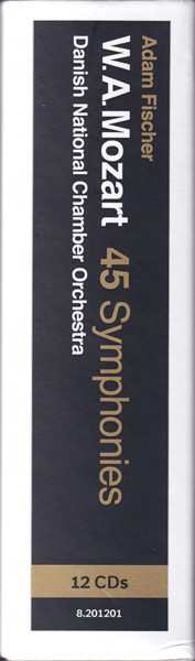 12CD/Coffret Wolfgang Amadeus Mozart: 45 Symphonies