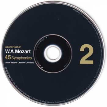 12CD/Coffret Wolfgang Amadeus Mozart: 45 Symphonies