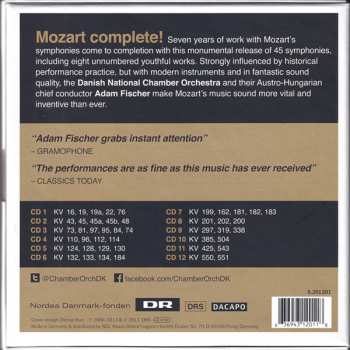 12CD/Coffret Wolfgang Amadeus Mozart: 45 Symphonies