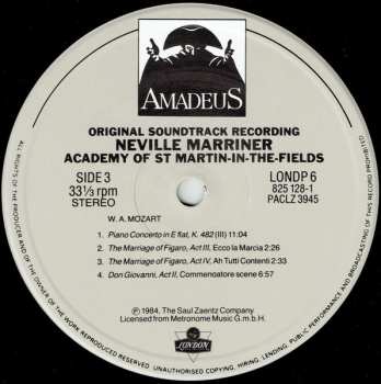 2LP Wolfgang Amadeus Mozart: Amadeus (Original Soundtrack Recording)