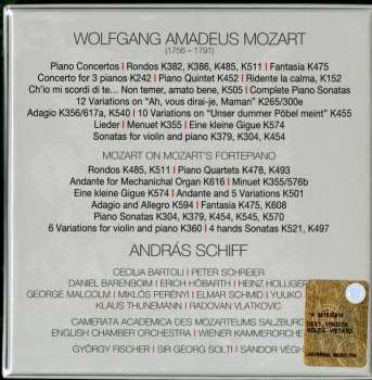 21CD/Coffret Wolfgang Amadeus Mozart: András Schiff Plays Wolfgang Amadeus Mozart