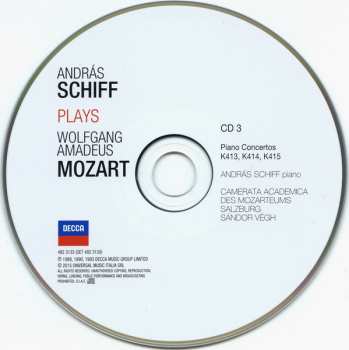 21CD/Coffret Wolfgang Amadeus Mozart: András Schiff Plays Wolfgang Amadeus Mozart