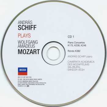 21CD/Coffret Wolfgang Amadeus Mozart: András Schiff Plays Wolfgang Amadeus Mozart