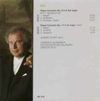 21CD/Coffret Wolfgang Amadeus Mozart: András Schiff Plays Wolfgang Amadeus Mozart