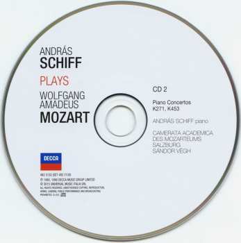 21CD/Coffret Wolfgang Amadeus Mozart: András Schiff Plays Wolfgang Amadeus Mozart