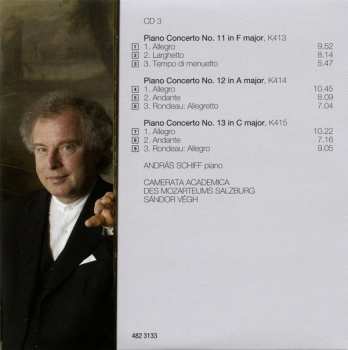 21CD/Coffret Wolfgang Amadeus Mozart: András Schiff Plays Wolfgang Amadeus Mozart