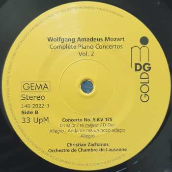 LP Wolfgang Amadeus Mozart: Concerto No 5 KV 175 / Concerto No 6 KV 238 LTD | NUM