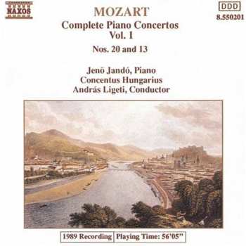 CD Wolfgang Amadeus Mozart: Complete Piano Concertos Vol. 1 - Nos. 20 And 13