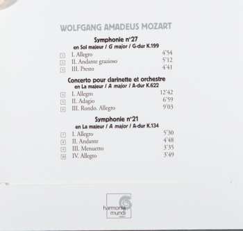 CD Wolfgang Amadeus Mozart: Concerto Pour Clarinette DIGI