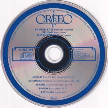 CD Robert Schumann: Contrasts