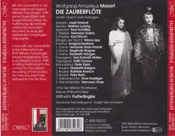 3CD/Coffret Wolfgang Amadeus Mozart: Die Zauberflöte