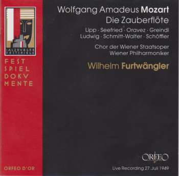 3CD/Coffret Wolfgang Amadeus Mozart: Die Zauberflöte