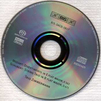 SACD Wolfgang Amadeus Mozart: Divertimento K 563