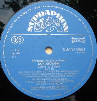 4LP/Coffret Wolfgang Amadeus Mozart: Don Giovanni, Opera In 2 Acts