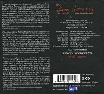 3CD/Coffret Wolfgang Amadeus Mozart: Don Giovanni