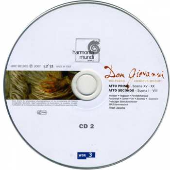 3CD/Coffret Wolfgang Amadeus Mozart: Don Giovanni