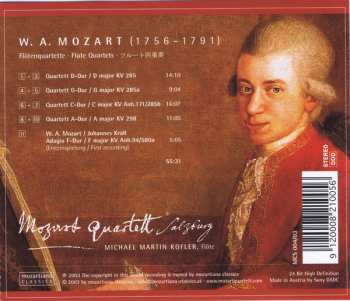 CD Wolfgang Amadeus Mozart: Flötenquartette