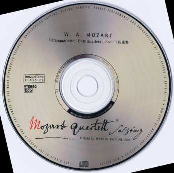 CD Wolfgang Amadeus Mozart: Flötenquartette
