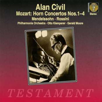 CD Wolfgang Amadeus Mozart: Hornkonzerte Nr.1-4