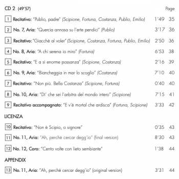 2CD Wolfgang Amadeus Mozart: Il Sogno di Scipione