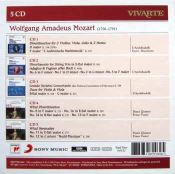 5CD/Coffret Various: Divertimentos • Adagios & Fugues • Grande Sestetto Concertante Etc.