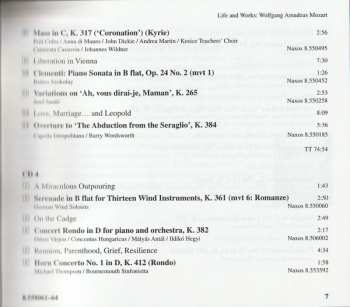 4CD/Coffret Wolfgang Amadeus Mozart: Life And Works - Wolfgang Amadeus Mozart