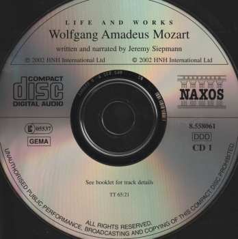 4CD/Coffret Wolfgang Amadeus Mozart: Life And Works - Wolfgang Amadeus Mozart