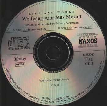 4CD/Coffret Wolfgang Amadeus Mozart: Life And Works - Wolfgang Amadeus Mozart