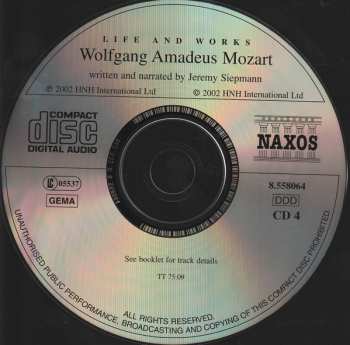 4CD/Coffret Wolfgang Amadeus Mozart: Life And Works - Wolfgang Amadeus Mozart