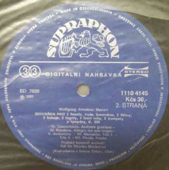 LP Prague Chamber Orchestra: Malá Noční Hudba /K.525 / Serenáda S Poštovním Rohem / K.320