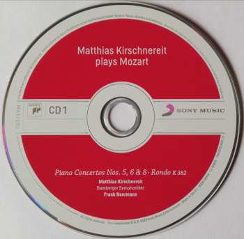 10CD/Coffret Wolfgang Amadeus Mozart: Matthias Kirschnereit Plays Mozart