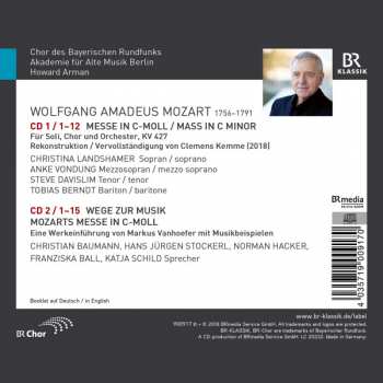 2CD Wolfgang Amadeus Mozart: Messe C-moll KV 427 Mit Werkeinführung