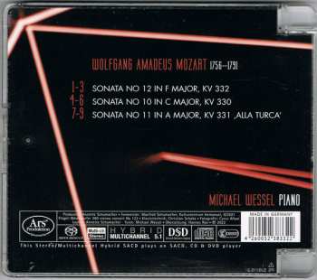 SACD Wolfgang Amadeus Mozart: Mozart The Poet – Piano Sonatas KV 332 / KV 330 / KV 331