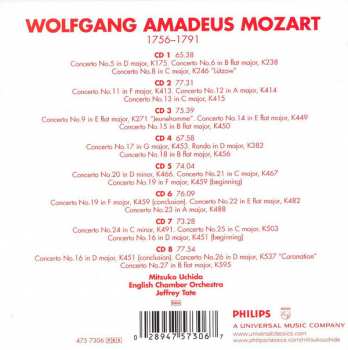 8CD/Coffret Wolfgang Amadeus Mozart: The Piano Concertos
