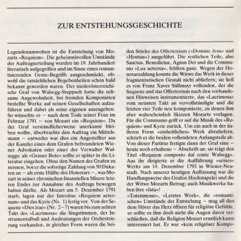 CD Wolfgang Amadeus Mozart: Requiem