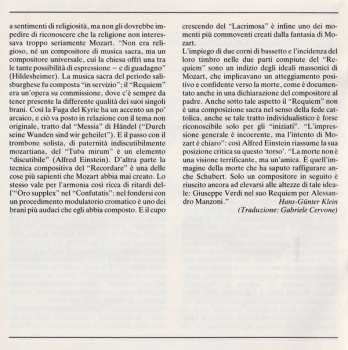 CD Wolfgang Amadeus Mozart: Requiem