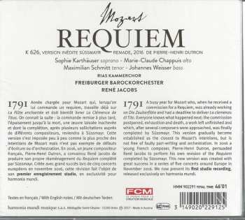 CD Wolfgang Amadeus Mozart: Requiem