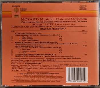 CD Wolfgang Amadeus Mozart: Mozart, Music For Flute And Orchestra