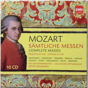 10CD/Coffret Wolfgang Amadeus Mozart: Sämtliche Messen