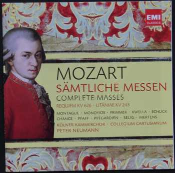 10CD/Coffret Wolfgang Amadeus Mozart: Sämtliche Messen
