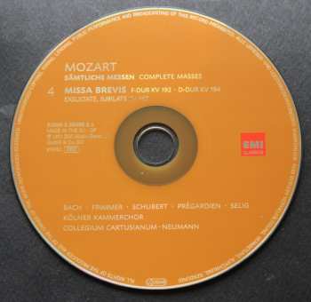 10CD/Coffret Wolfgang Amadeus Mozart: Sämtliche Messen