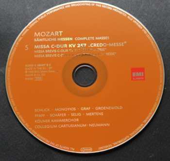10CD/Coffret Wolfgang Amadeus Mozart: Sämtliche Messen