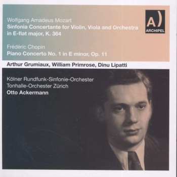 CD Wolfgang Amadeus Mozart: Sinfonia Concertante Kv 364