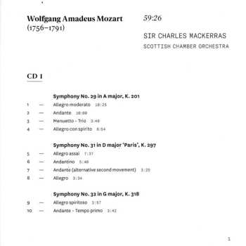 5CD Wolfgang Amadeus Mozart: Sir Charles Mackerras conducts Mozart
