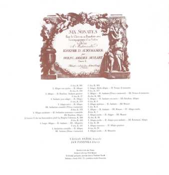 4LP/Coffret Wolfgang Amadeus Mozart: Sonáty Pro Housle A Klavír 2