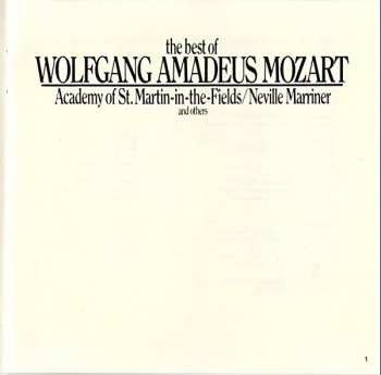 CD Wolfgang Amadeus Mozart: The Best Of Wolfgang Amadeus Mozart