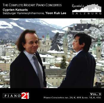 CD Wolfgang Amadeus Mozart: Concertos Piano 3
