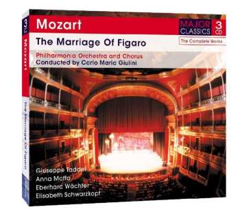 3CD Wolfgang Amadeus Mozart: Le Nozze Di Figaro