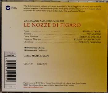 2CD Wolfgang Amadeus Mozart: Le Nozze Di Figaro