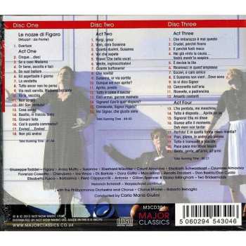 3CD Wolfgang Amadeus Mozart: Le Nozze Di Figaro